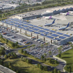 An artist impression of how the new WFS cargo terminal in New York JFK will look when it opens in Q1 2025