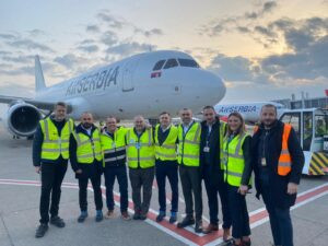 Belgrade Airport transfers ground handling services to Menzies Aviation