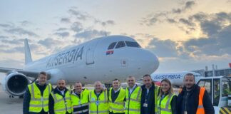 Belgrade Airport transfers ground handling services to Menzies Aviation